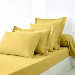 Linge de lit uni coton