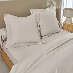 Linge de lit uni - coton bio**