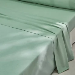 Linge de lit uni coton lavé