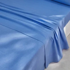 Linge de lit uni coton lavé