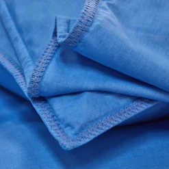 Linge de lit uni coton lavé