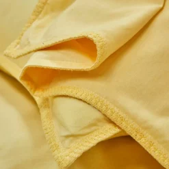 Linge de lit uni coton lavé