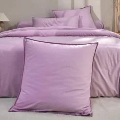 Linge de lit uni coton lavé
