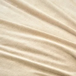 Linge de lit uni en bambou et en lin**