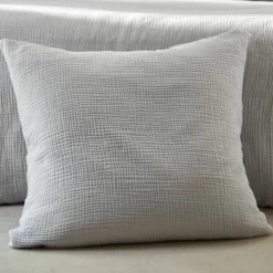 Linge de lit uni en triple gaze de coton