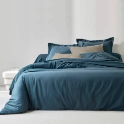 Linge de lit uni flanelle