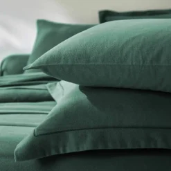 Linge de lit uni flanelle