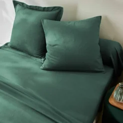Linge de lit uni flanelle