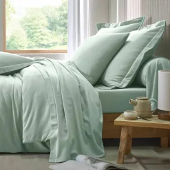 Linge de lit uni flanelle