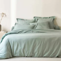 Linge de lit uni flanelle
