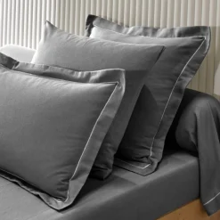 Linge de lit uni flanelle