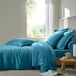 Linge de lit uni flanelle