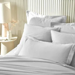 Linge de lit uni flanelle