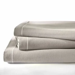 Linge de lit uni flanelle