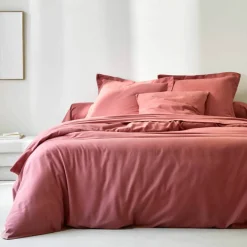 Linge de lit uni flanelle