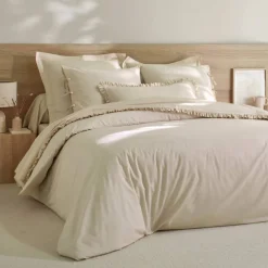 Linge de lit uni - percale de coton 72 fils/cm²