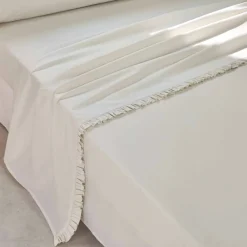 Linge de lit uni - percale de coton 72 fils/cm²