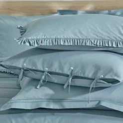 Linge de lit uni - percale de coton 72 fils/cm²
