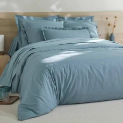 Linge de lit uni - percale de coton 72 fils/cm²