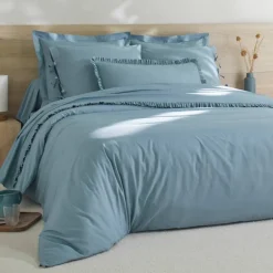 Linge de lit uni - percale de coton 72 fils/cm²