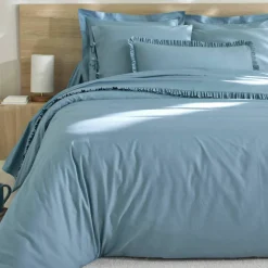 Linge de lit uni - percale de coton 72 fils/cm²