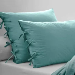 Linge de lit uni - percale de coton 72 fils/cm²