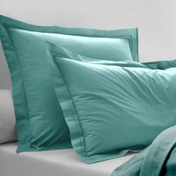 Linge de lit uni - percale de coton 72 fils/cm²