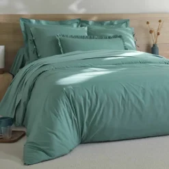 Linge de lit uni - percale de coton 72 fils/cm²