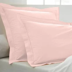 Linge de lit uni - percale de coton 72 fils/cm²