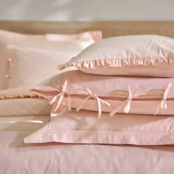 Linge de lit uni - percale de coton 72 fils/cm²