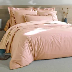 Linge de lit uni - percale de coton 72 fils/cm²