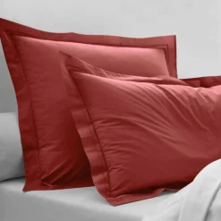 Linge de lit uni - percale de coton 72 fils/cm²