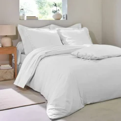 Linge de lit uni - percale de coton 72 fils/cm²