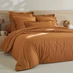 Linge de lit uni - percale de coton 72 fils/cm²