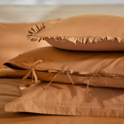 Linge de lit uni - percale de coton 72 fils/cm²