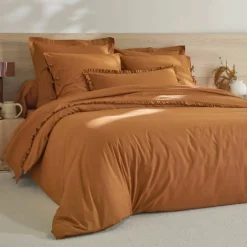 Linge de lit uni - percale de coton 72 fils/cm²