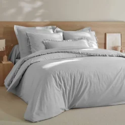 Linge de lit uni - percale de coton 72 fils/cm²
