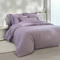 Linge de lit uni - percale de coton 72 fils/cm²
