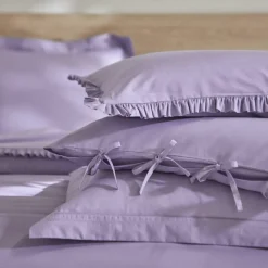 Linge de lit uni - percale de coton 72 fils/cm²