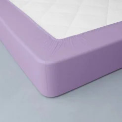 Linge de lit uni - percale de coton 72 fils/cm²