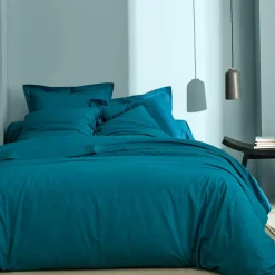 Linge de lit uni - percale de coton 72 fils/cm²