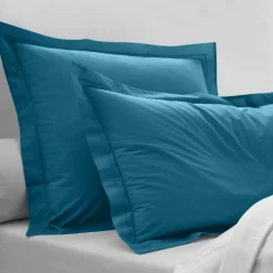 Linge de lit uni - percale de coton 72 fils/cm²