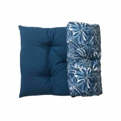 Long coussin déco imprimé feuillage
