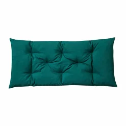 Long coussin de sol imprimé feuillage