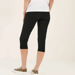 Lot de 2 leggings corsaire, taille élastiquée