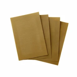Lot de 4 sets de table - vinyle tressé