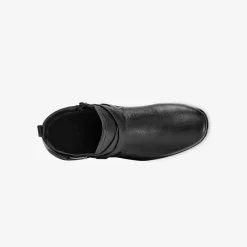 Low-boots confort compensées et zippées