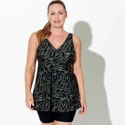 Maillot de bain 1 pièce avec jupette Floresta