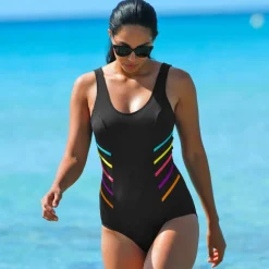 Maillot de bain 1 pièce - découpes princesse