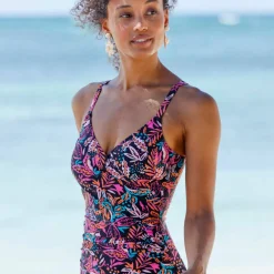 Maillot de bain 1 pièce drapé Kalibo - sans armatures